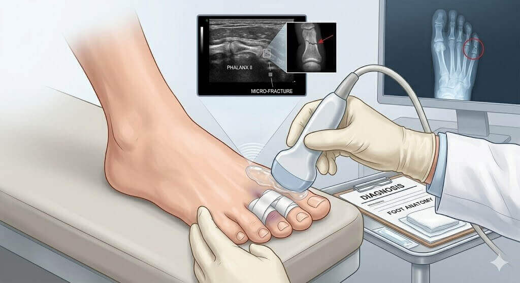 마포역 발가락 골절, 초여름 샌들 신기 전 통증 잡기